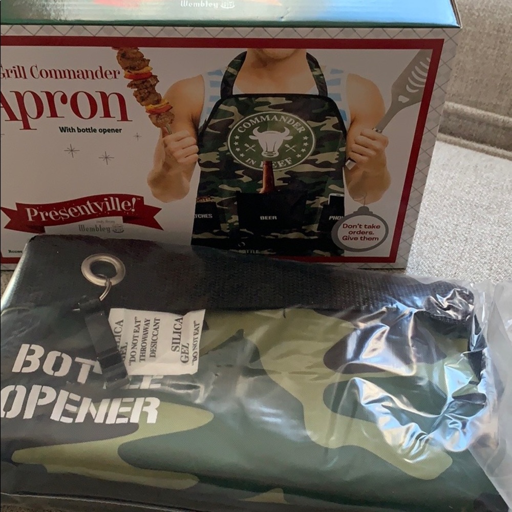 NEW Wembley Grill Commander Apron